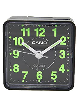 【中古】【輸入品・未使用】CASIO TQ140-1DTRAVEL アラームクロック目覚まし時計(TQ-140-1D) [並行輸入品]