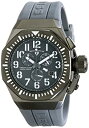 【中古】【輸入品・未使用】Swiss Legend Men's 10540-GM-014-WA Trimix Diver Chronograph Grey Dial Grey Silicone Watch