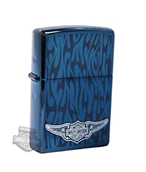 【中古】【輸入品・未使用】ZIPPO（ジッポー） 28687 HARLEY DAVIDSON/ハーレーダビッドソン Sapphire ..