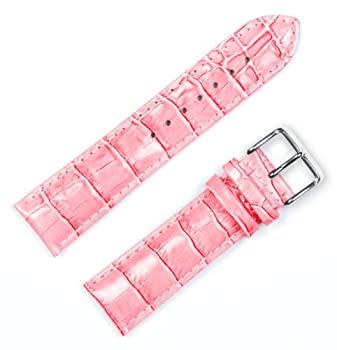 【中古】【輸入品・未使用】deBeer クロコダイルグレイン腕時計バンド クロノ ロング 22MM ピンク 【中古】【輸入品・未使用】deBeer クロコダイルグレイン腕時計バンド クロノ ロング 22MM ピンク