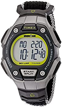 【中古】【輸入品・未使用】(タイメックス) Tinexレディース腕時計 アイアンマン 30Lap デジタルクォーツ Mサイズウォッチ Black/Silver-Tone/Lime