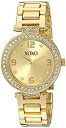 【中古】【輸入品・未使用】XOXO Women 's Quartz Metal and Alloy Watch%カンマ% Color : gold-toned (モデル: xo5930?)(2)