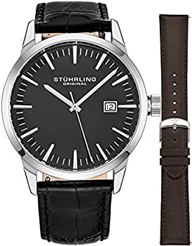 【中古】【輸入品・未使用】Stuhrling OriginalミニマリストドレスWrist Watch for Men、ステンレススチール腕時計 グレー 【中古】【輸入品・未使用】Stuhrling OriginalミニマリストドレスWrist Watch for Men、ステンレススチール腕時計 グレー