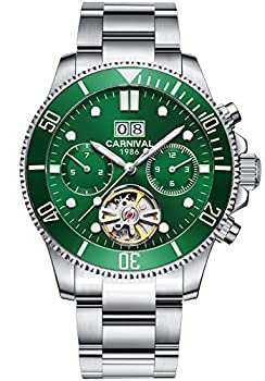 【中古】【輸入品・未使用】LOREO メンズ 自動機械式腕時計 発光回転ベゼル スチールバンド アウトドア ミリタリー 防水腕時計 blue dial 【中古】【輸入品・未使用】LOREO メンズ 自動機械式腕時計 発光回転ベゼル スチールバンド アウトドア ミリタリー 防水腕時計 blue dial