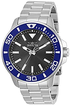 【中古】【輸入品・未使用】Invicta Pro Diver Men 46mm Stainless Steel Stainless Steel Charcoal di..