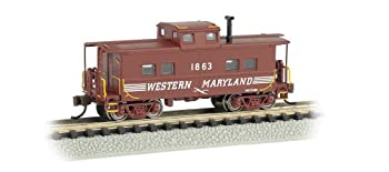 【中古】【輸入品・未使用】Bachmann Industries # 1863北東スチールCaboose Western Maryland (速度レタリング) Train Car%カンマ% Nスケール