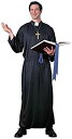 【中古】【輸入品 未使用】牧師 ローブ コスチューム 大人男性用 Priest 並行輸入品