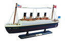 【中古】【輸入品・未使用】Hampton Nautical RMS タイタニッククルーズ船 14インチ ホワイト