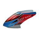 【中古】【輸入品 未使用】WASP 100 NANO CP RC ヘリコプター パーツ レッド and ブルー キャノピー NANO-028 並行輸入品