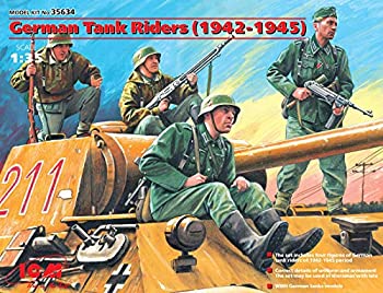 【中古】【輸入品・未使用】ICM 1/35 ドイツ 戦車搭乗兵 1942-1945 プラモデルのサムネイル