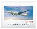 【中古】【輸入品・未使用】ジャルックス 1/600 B777-200 JA772J 完成品