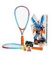 【中古】【輸入品・未使用】スピードミントンファン バドミントンセット ラケット2本&シャトルセット Speedminton Fun Badminton Set ...