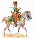 【中古】【輸入品 未使用】Master Box Models 039 French Hussar 039 Napoleonic Wars Series - Horseman Plus a Horse (1/32 Scale) 並行輸入品