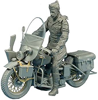 【中古】【輸入品・未使用】ミニアート 1/35 アメリカ陸軍憲兵 バイク付 プラモデル