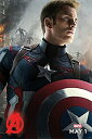【中古】【輸入品・未使用】映画 アベンジャーズ エイジ・オブ・ウルトロン Avengers: Age of Ultron ポスター 約90x60cm アイアンマン キャプテン アメリカ ハルク ソー ホ
