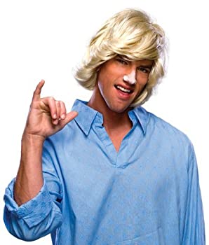 【中古】【輸入品・未使用】Rubie's Costume Characters Surfer Dude Blonde Wig [並行輸入品]