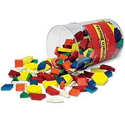 【中古】【輸入品・未使用】Learning Resources Wooden Pattern Blocks (Set of 250) [並行輸入品]