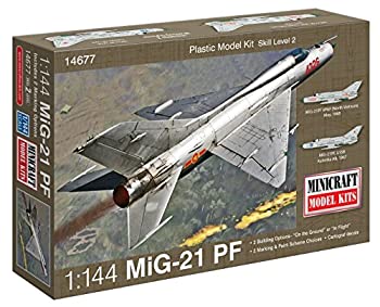 【中古】【輸入品・未使用】Minicraft MiG-21 USSR with 2 Marking Options Model Kit%カンマ%1/144 Scale [並行輸入品]