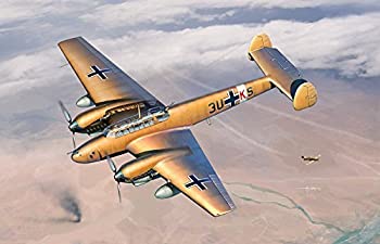 【中古】【輸入品・未使用】Cyber Hobby Models Messerschmitt Bf-110E-2 Trop - Wing Tech Series Model Kit (1/48 Scale) [並行輸入品]