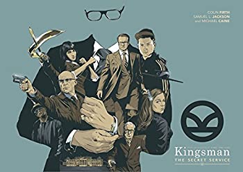 【中古】【輸入品・未使用】映画 キングスマン ポスター 42x30cm コリン・ファース サミュエル・L・ジャクソン マーク・ストロング タロン・エガートン マイケル・ケイン [