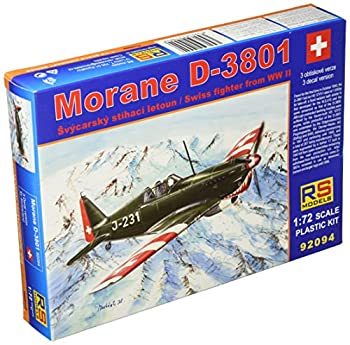 【中古】【輸入品・未使用】RSモデル 1/72 フランス軍 モラーヌ D.3801 プラモデル 92094