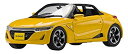 【中古】【輸入品・未使用】エブロ 1/43 Honda S660 2014 YELLOW 完成品