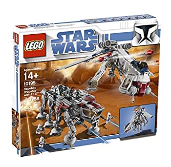 【中古】【輸入品・未使用】輸入レゴスターウォーズ LEGO Star Wars Republic Dropship with AT-OT Walker (10195) [並行輸入品]