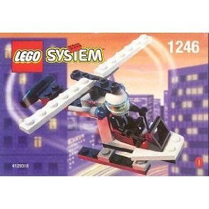 【中古】【輸入品・未使用】Lego City Mini Figure Set #1246 Helicopter [並行輸入品]