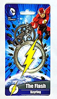 【中古】【輸入品・未使用】DC Comics（DCコミック）The Flash Logo（フラッシュ）Color Pewter Keyring（キーホルダー） [並行輸入品]
