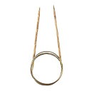 【中古】【輸入品・未使用】addi Nature 575-7 オリーブウッド製 輪針 80cm (5.00mm)