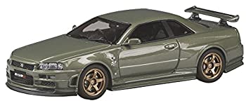 【中古】【輸入品・未使用】ホビージャパン MARK43 1/43 ニスモ R34 GT-R S-チューン S1 パッケージ ミレニアムジェイド 完成品