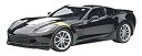 【中古】【輸入品・未使用】AUTOart 1/18 シボレー コルベット C7 グランスポーツ ブラック/ホワイト・ストライプ イエロー・ハッシュマーク