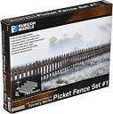 【中古】【輸入品・未使用】RUBICON MODELS 1/56 ピケットフェンスセット プラモデル RB3002