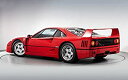 【中古】【輸入品・未使用】絵画風 壁紙ポスター (はがせるシール式) フェラーリ F40 LM 1990年 ピニンファリーナ スーパーカー キャラクロ FF40...