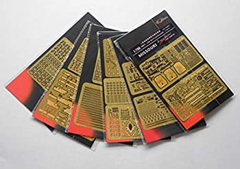 【中古】【輸入品・未使用】フライホークモデル 1/700 アメリカ海軍 戦艦 ミズーリ (タミヤ31613用) プラモデル用パーツ FLYFH700023