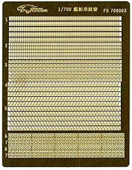 【中古】【輸入品・未使用】フライホークモデル 1/700 第二次世界大戦 ドイツ海軍 戦艦 舷窓 プラモデル用パーツ FLYFH700003