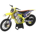 【中古】【輸入品・未使用】NewRay 1/12 スケールモデル Honda CRF450R Travis Pastrana [並行輸入品]【メーカー名】NewRay【メーカー型番】【ブランド名】NewRay【商品説明】NewRay 1/12 スケールモデル Honda CRF450R Travis Pastrana [並行輸入品]当店では初期不良に限り、商品到着から7日間は返品を 受付けております。こちらは海外販売用に買取り致しました未使用品です。買取り致しました為、中古扱いとしております。他モールとの併売品の為、完売の際はご連絡致しますのでご了承下さい。速やかにご返金させて頂きます。ご注文からお届けまで1、ご注文⇒ご注文は24時間受け付けております。2、注文確認⇒ご注文後、当店から注文確認メールを送信します。3、配送⇒当店海外倉庫から取り寄せの場合は10〜30日程度でのお届けとなります。国内到着後、発送の際に通知にてご連絡致します。国内倉庫からの場合は3〜7日でのお届けとなります。　※離島、北海道、九州、沖縄は遅れる場合がございます。予めご了承下さい。お電話でのお問合せは少人数で運営の為受け付けておりませんので、メールにてお問合せお願い致します。営業時間　月〜金　10:00〜17:00お客様都合によるご注文後のキャンセル・返品はお受けしておりませんのでご了承下さい。