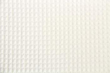 【中古】【輸入品・未使用】生地 50cm単位 6mm ワッフル 無地 HK10 [在庫共有品] (白色系) 布 (B(白)) ..