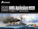 【中古】【輸入品・未使用】フライホークモデル 1/700 イギリス海軍 戦艦 エジンコート 豪華版 プラモデル FLYFH1310S