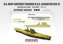 【中古】【輸入品・未使用】モンモデル 1/700 アメリカ海軍 航空母艦 レキシントン CV-2 限定版 プラモデル MES007