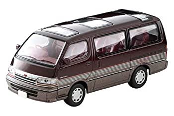 【中古】【輸入品・未使用】トミカリミテッドヴィンテージ ネオ 1/64 LV-N208b トヨタ ハイエースワゴン スーパーカスタム 92年式 暗赤/茶 完成品