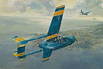 Roden 632 - O-2A Skymaster U.S. Navy Service 1967 Year 1/32 Scale Plastic Model 283 mm 