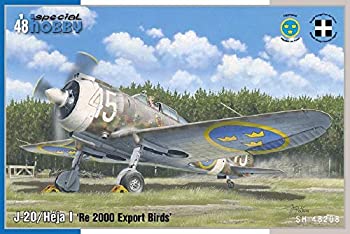 【中古】【輸入品・未使用】スペシャルホビー 1/48 スウェーデン空軍 J-20/ヘーヤ1 レジアーネ Re2000ファルコ輸出型 プラモデル SH48208