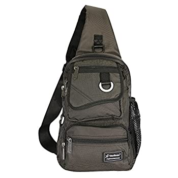 【中古】【輸入品 未使用】Vanlison Large Sling Bag Chest Shoulder Bag Purse Backpack Crossbody Bags for Men Women 並行輸入品
