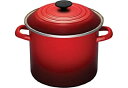 【中古】【輸入品・未使用】ル・クルーゼ ストックポット 寸胴鍋 並行輸入品 (7.6L%カンマ% チェリー)