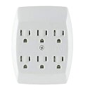 【中古】【輸入品・未使用】GE Grounded 6-Outlet Tap%カンマ% 54947 by GE [並行輸入品]