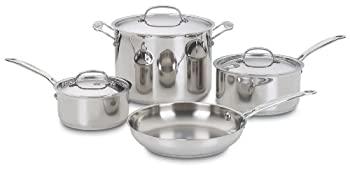 楽天ムジカ＆フェリーチェ楽天市場店【中古】【輸入品・未使用】CUISINART CORPORATION 77-7 7pc.CHEFS CLASSIC SS COOKWARE [並行輸入品]