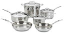 【中古】【輸入品・未使用】クイジナート ステンレス鍋10点セット Cuisinart Chef's Classic Stainless 10-Piece Coo...