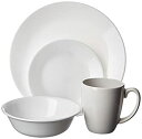 【中古】【輸入品・未使用】Corelle (コレール) ウインターフロストホワイト 16ピースセット [並行輸入品]