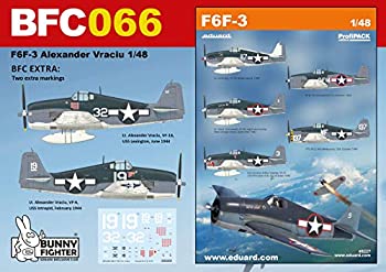 【中古】【輸入品・未使用】エデュアルド 1/48 バニーファイタークラブ アメリカ空軍 ヘルキャット F6F-3 アレキサンダー・ブラシウ大尉 プラモデル EDUBFC066